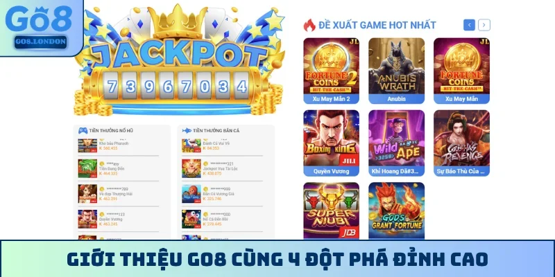 Giới thiệu GO8 cùng 4 đột phá đỉnh cao