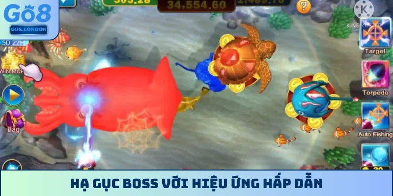 Hạ gục boss với hiệu ứng hấp dẫn