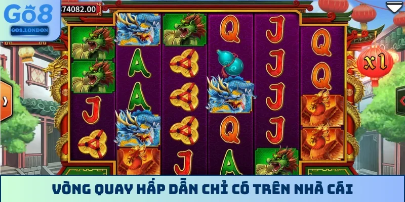 Vòng quay hấp dẫn chỉ có trên nhà cái